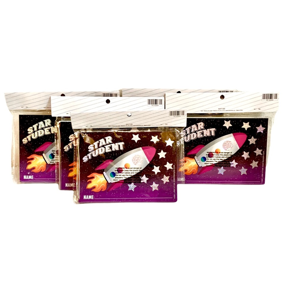 Making The Grade Star Student Punch Cards w/Rocket